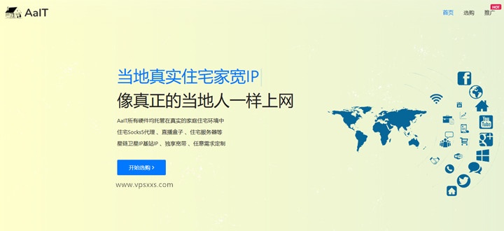 AaIT美国家宽VPS：科罗纳AT&T/安大略Frontier独享带宽，动态星链IP，日本/美国动态住宅IP，支持支付宝